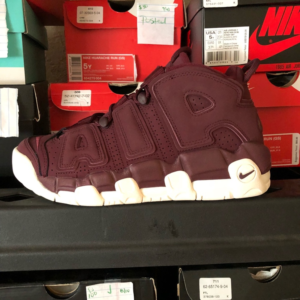 Nike Air Uptempo “Night Maroon” QS Men’s Size 6